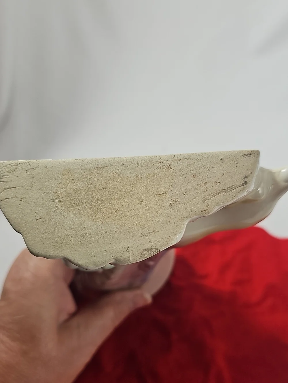 Mid Century Ceramic Bird of Paradise Wall Pocket Vase